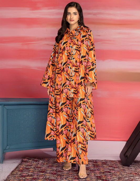 Daily Wear Lawn 2-Piece Unstitched Suit: LWN-075
